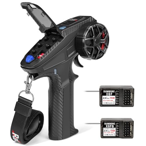 DUMBORC X6PM 350 6CH Mini RC Radio Transmitter with Gyro Receiver and Low Voltage Alarm