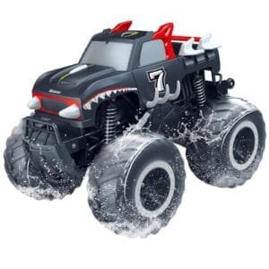 Threeking 1 16 Scale Waterproof RC Car Pickup Truck Monster Toy Remote Control 4WD Off Road Vehicle for Kids Ages 6 7 8 9 10 11 12