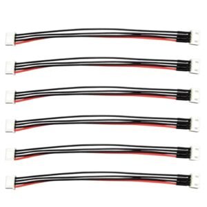 Wmzjnljy 6pcs JST XH 3S 8 Inch 20cm LiPo Balance Plug Extension Cable Battery Charger Connector 22AWG for RC Drone Rechargeable Lipo W68 6