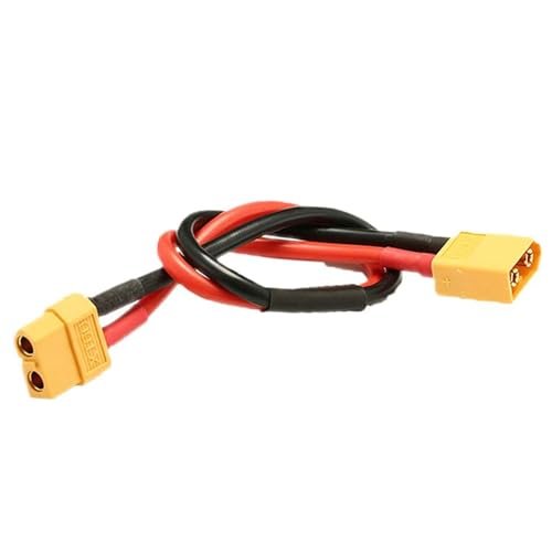Wmzjnljy XT60 Male to Female Connector 0.5m 12AWG Silicon Wire for RC Battery Power Station Solar Panel W64 1