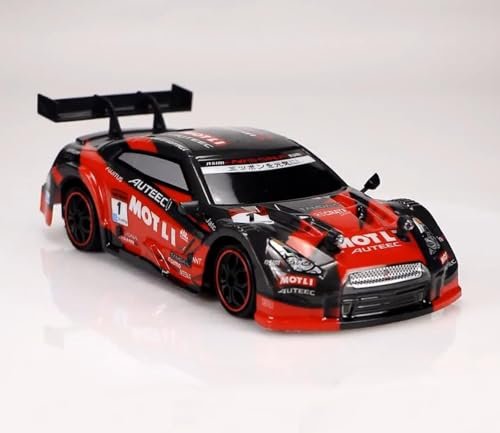 Apawband 1/14 Scale RC Drift Car with 1.55 RC Tires 2.4G 4WD RTR High Speed Remote Control Race Vehicle