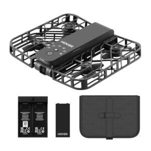 HOVERAir X1 Self Flying Camera Drone with PU Case HDR Video Palm Takeoff Intelligent Flight Paths