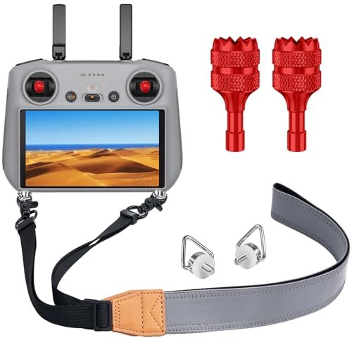 Betschkim RC Soft Drinks Lanyard Neck Strap and Joysticks for DJI RC RC 2 Controller Accessories