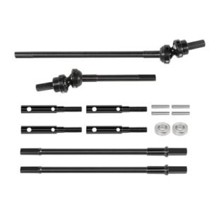 AMK 2 Joint 1/10 Capra Drive Shaft Offset Portal Axle Constant Velocity Driveshift UTB10 CVD Stub Shaft Compatible with 1.9 RC Crawler Tires