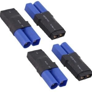 AFDHGS 4pcs EC5 to Traxxas ESC Charger Adapters for Lipo RC Batteries Traxxas Zee Batteries