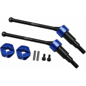 Hot Racing GRM288XF Steel Universal Front Wheel Drive RC CVD Axles Drive Shafts for Grom
