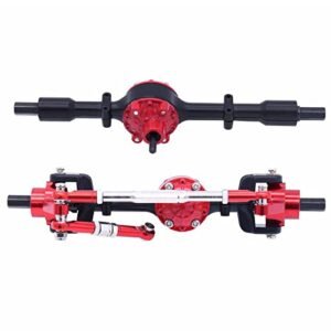 CHICHIYANG Upgrad Hard Steel Front Rear Axle Kit Mount for WPL C14 C24 B14 B24 B16 B36 1 16 RC Car Crawler Upgrade Parts RC Willey Syracuse