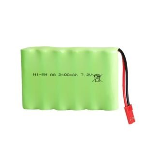 HRYHWASE 7.2V 2400mAh NI MH Rechargeable Battery Pack for RC Toys Drones and Remote Control Cars
