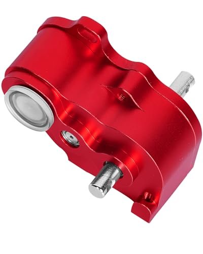 RCHuiWow Vintage RC LCG Center Transmission Gearbox Upgrade for 1/10 SCX10 SCX10 II 90046 90047 RC Crawler Car Aluminum Red