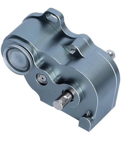 VRP RC LCG Center Transmission Gearbox Upgrade for 1/10 SCX10 SCX10 II 90046 90047 RC Crawler Car Aluminum Titanium