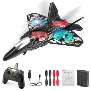 SkyRider 3D RC Helicopter Stunts RTF 2.4GHz 6 Axis Gyro Remote Control Airplane with Gravity Sensing for Adults and Kids Grey