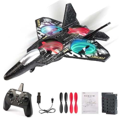 SkyRider 3D RC Helicopter Stunts RTF 2.4GHz 6 Axis Gyro Remote Control Airplane with Gravity Sensing for Adults and Kids Grey