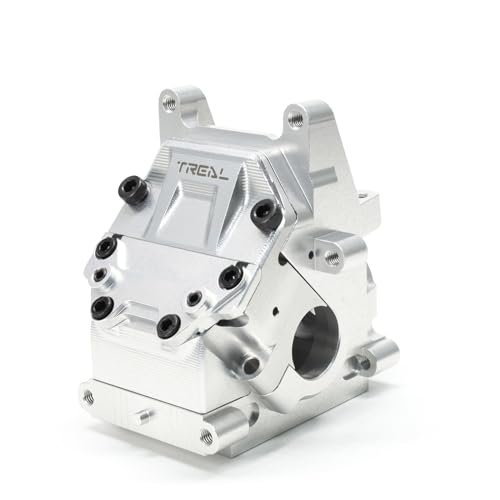 TREAL Aluminum 7075 HD Gearbox Case Bulkhead for Arrma 1/8 KRATON Extreme BASH EXB Silver Perfect for RC Extreme Hobbies