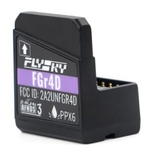 GoolRC Flysky FGr4D 2.4GHz 4 Channel AFHDS 3 Receiver for 7007 RC Boat Compatible with Flysky Noble NB4 PL18 EL18 Transmitters