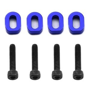 Rhino RC Monster Truck Aluminum Motor Mount Washer Shims for TRAXXAS 1 5 X Maxx 6S 8S and 1 6 4WD XRT 8S RC Cars Blue