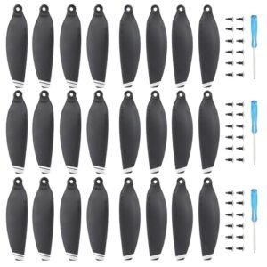 24Pcs Mavic Mini Propellers Accessories for Custom RC Trucks and Trailers DJI Mavic Mini Drone Replacement Low Noise Quick Release Blades Props