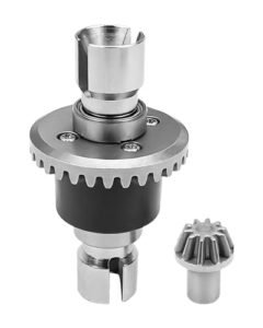 ULZOZN Upgrade Kit Powder Metallurgy Differential for Scale RC Competition 1/14 1/16 Replace 16420Y 10402Y with Drive Gear