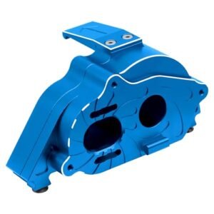 ESILUN Aluminum Center Gearbox Case Transmission Housing Differential Cover for Arrma 1/8 Mojave 4X4 4S BLX Desert Truck RTR Blue