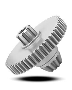 QLZOZB Upgraded 1/14 Scale RC Car Powder Metallurgy Spur Gear with Pinion Gear Replace 16401Y for All 1/14 1/16 Scale RC Wheels
