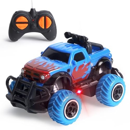 BoomCaCa 1 43 Scale All Terrain Mini RC Truck Remote Control Car Toy for Kids Perfect for Rc Semi Truck Show Enthusiasts