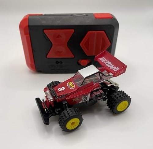 Mini RC Buggy Off Road 1 64 Scale Upgraded 2 4G 5 Channel 7CM RC Truck Radio Systems Wireless Remote Control Car Coke Can Micro Racing Pocket Portable Truck for Multi Users Red