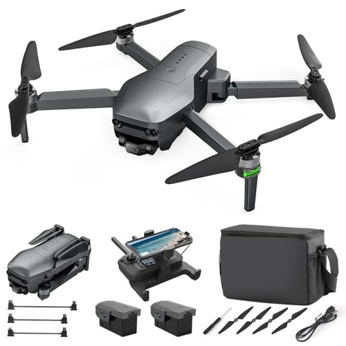 SkyMaster Pro 4K Drone with FAA Compliance 3 Axis Gimbal Obstacle Avoidance GPS Auto Return 9800FT Range