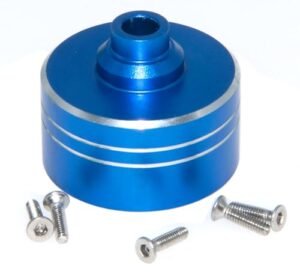 Tamiya 1/10 XV 02 Pro TT02 TT02D Upgrade 7075 Front Middle Rear Differential Shell Metal Aluminum Alloy Parts Blue