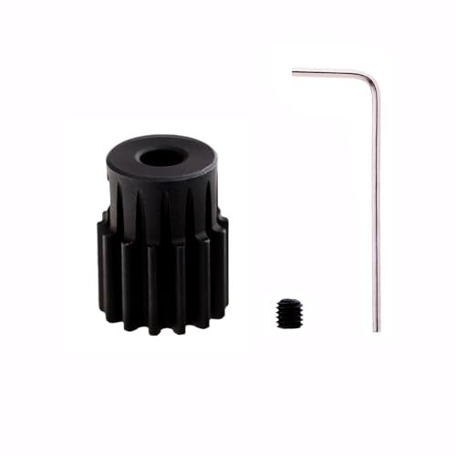 Mesimsple 16027 14T 45 Steel Pinion Gear Upgrade for 1/5 Scale RC Go Kart MJX Hyper Go Series