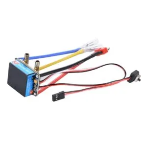 ZEZEFUFU Waterproof Brushed ESC Kit for Nikko RC Truck Vintage Models Compatible with 380 540 550 775 Brushed Motors