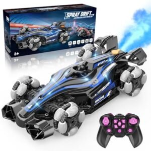 ZapWhiz RC Drift Car for RC Race Tracks in Michigan 2.4Ghz 1:14 Scale High Speed Remote Control Race Car Toy for Boys Age 6-10 Blue