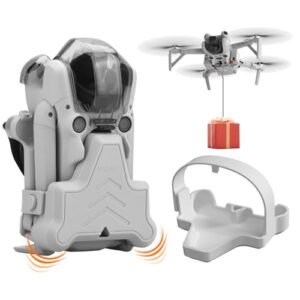 BRDRC Mini 4 Pro Propeller Holder, Prop Strap Guard Band Protector Payload Airdrop System Transport Release for DJI Mavic Mini 4 Pro Accessories