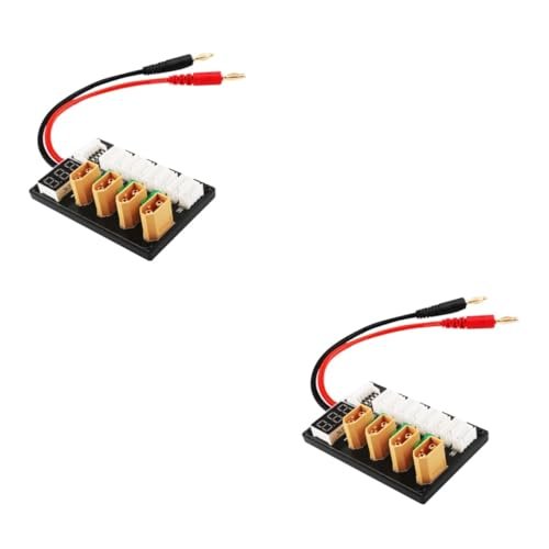 Matco Tools Rock Rover RC Car Battery Charger Gadpiparty 2 Pcs 4 Channels Output Aluminum Case Parallel Charging Board