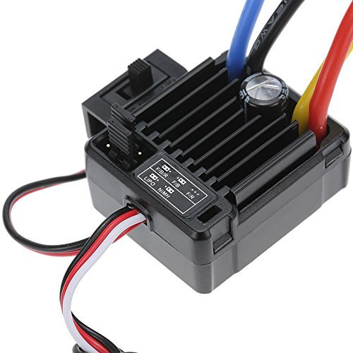 ERYUE WP 1060 RTR Waterproof Brushed 2S 3S 60A ESC for Photon RC Plane and 1/10 Scale RC Cars