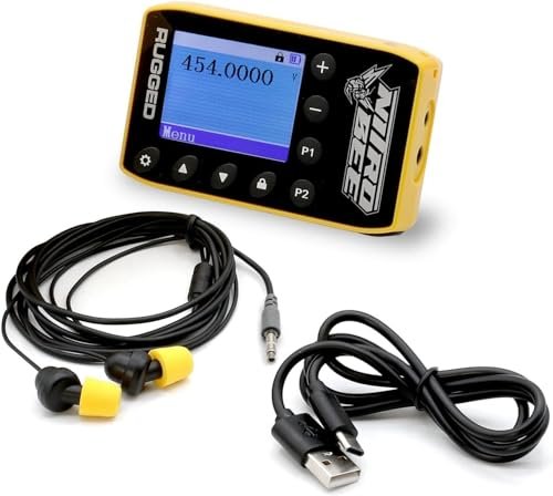 Rugged Radios Nitro Bee Race Receiver for Nitro RC Race Tracks UHF Band 400 480mHz
