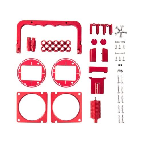 RADIOMASTER TX16S MKII V4.0 CNC Upgrade Parts Set Red Enhance Your Kraft RC Radio History Experience