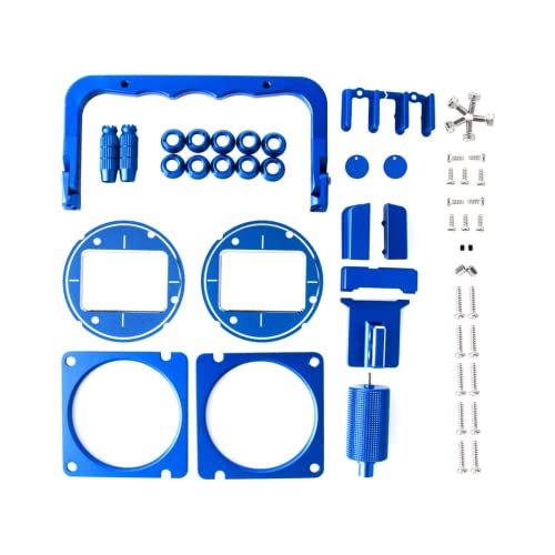 RADIOMASTER TX16S MKII V4.0 CNC Upgrade Parts Set Best RC Car Radio for the Money Blue