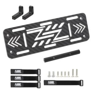 AMK Real Carbon Fiber TRX4 Battery Tray for 1 10 Scale RC Crawler Upgrades Real Scale RC Trucks