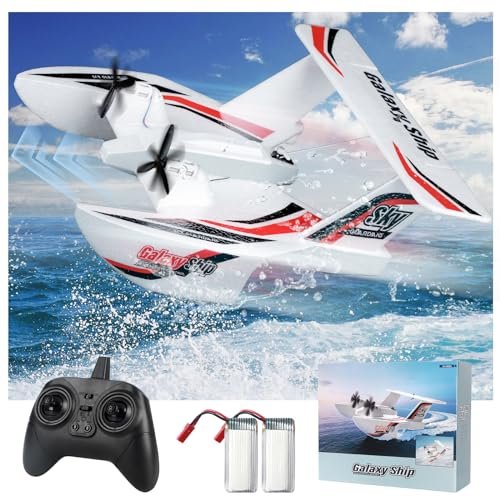 AIGIMU RC RTF Trainer Plane 3CH Ready to Fly Remote Control Airplane with 6 Axis Gyro for Beginners Kids Adults
