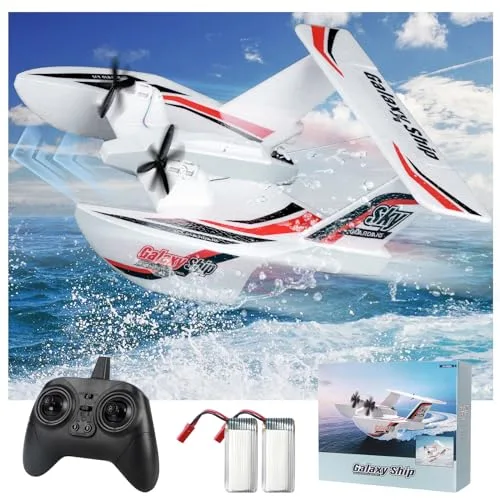 AIGIMU RC RTF Trainer Plane 3CH Ready to Fly Remote Control Airplane with 6 Axis Gyro for Beginners Kids Adults