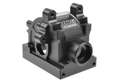 Team Corally Custom Made RC Tires Gearbox Case Set Swiss Made 7075 T6 Black