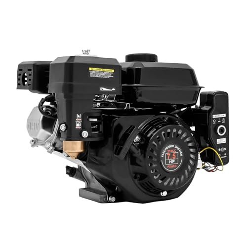 Yellulu Evolution 10cc Gas RC Engine 4 Stroke OHV High Performance Electric Start for RC Models and Small Machinery