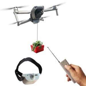 XTnueotr RC Helicopter Payload Airdrop System for DJI Mini4 Mini3 Mini2 Air3 Air2 Air2S Mavic Series Drones