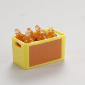 FMS RC Crawler Car Accessory Mini Beverage Fanta Soft Drink Bottle Can Set 6pcs Box Decoration Fake Props RC Fuel Bottle