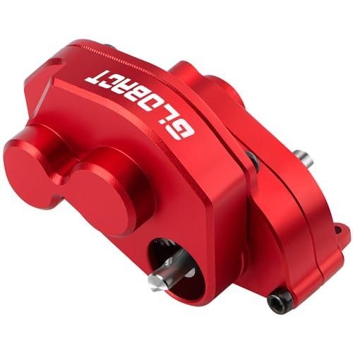 GLOBACT All Metal Transmission Gearbox Set for Exceed RC Madstorm Parts SCX24 AX24 1/24 RC Crawler Upgrade