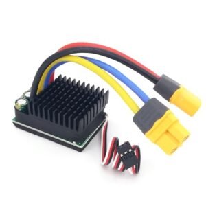 KEEYOODOK 3S 7S 10V 32V 50A 480A Brushed ESC Speed Controller BEC 5V 2A for RC American Truck DC Brush Motor 550 775 795