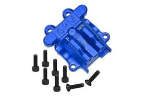 GPM Upgrades Aluminum 7075 Front Diff Cover for Hot Wheels Mega Wrex RC Monster Truck 1/18 4WD Granite Grom Mega 380 Brushed 4X4