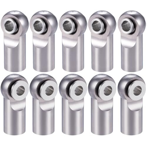 MORLORDY 10Pcs M2 5 Tie Rod End Ball Joint Link Ball Head Holder Titanium Upgrade Parts for RC Truck Pulls Car