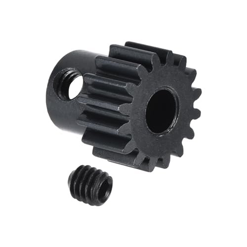 MECCANIXITY RC 32P Hardened Pinion Gear 5mm Shaft 16T Motor Gears Carbon Steel for RC Car Boat Drone Perfect for RC Boat Magazine Subscription Enthusiasts