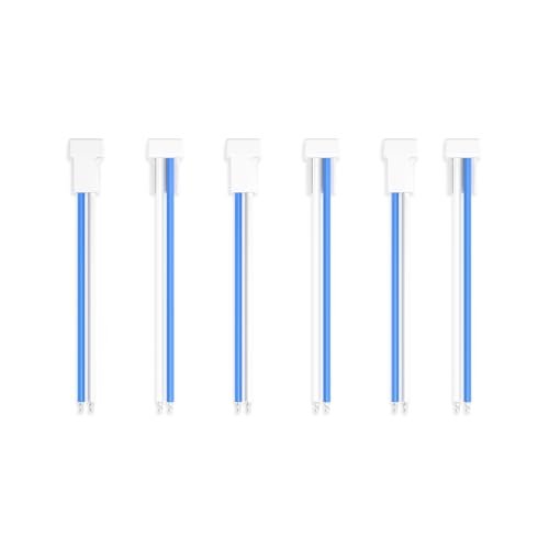 BETAFPV 6pcs BT2 0 U Cable Pigtail with 40mm 22AWG Male Connector for Ultra Light Indoor RC Plane and FPV Drones