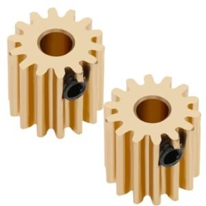 SING F LTD 2PCS High Speed Brushless Motor Gear Metal Compatible with Lexus RC F Seats Xinlehong Q901 Q902 Q903 1/16 Remote Control Car